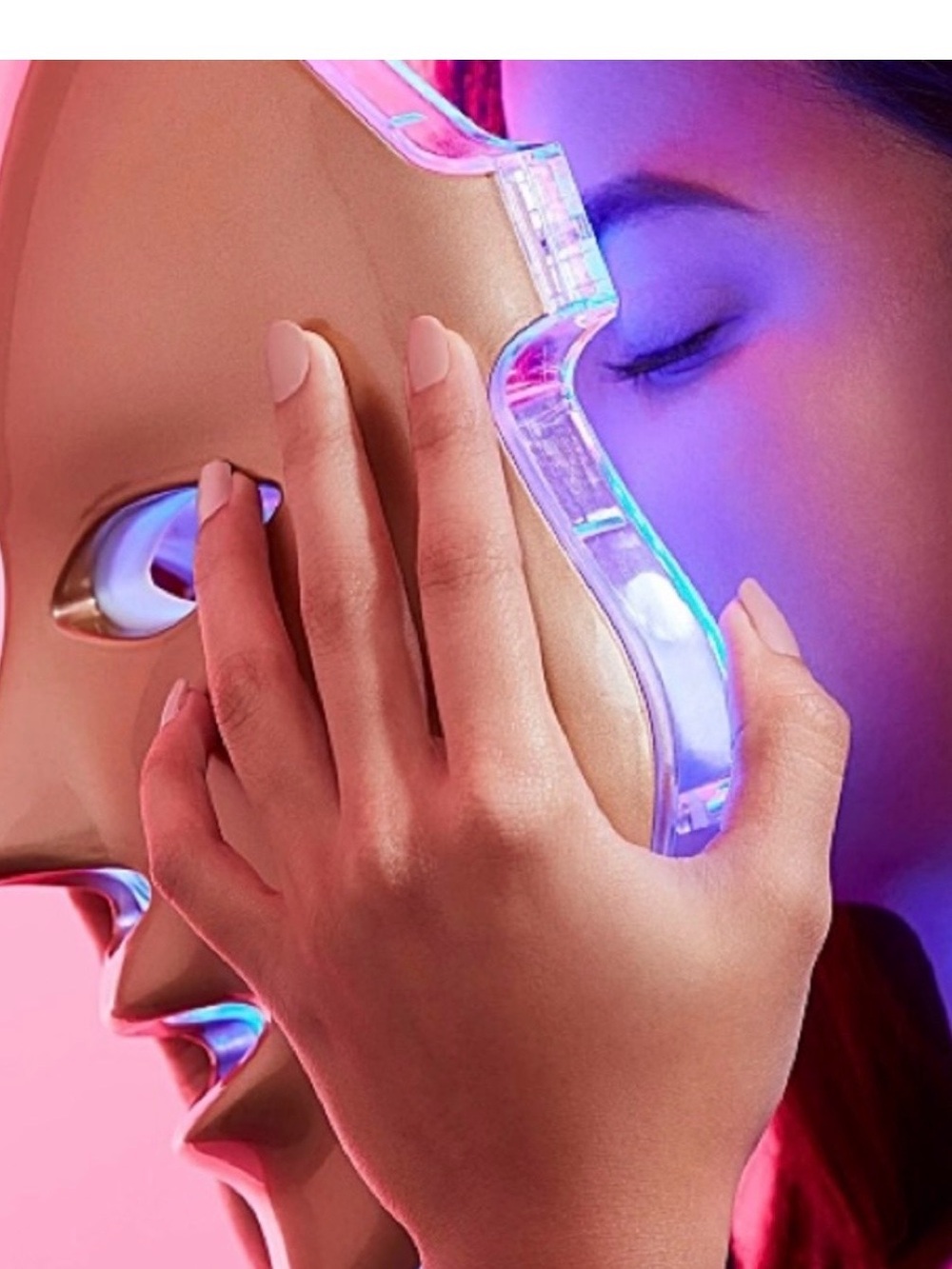 MZ SKIN Light-Therapy Golden Facial Treatment Device New Open Box! Retail $670!